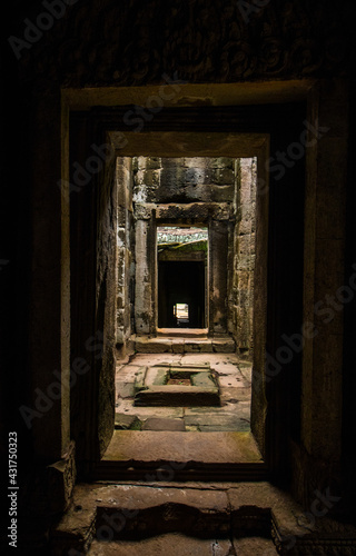 Ancient Buddhist Temple in Asia