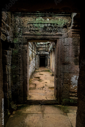 Ancient Buddhist Temple in Asia