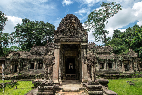 Ancient Buddhist Temple in Asia