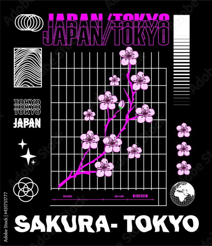 background with flowers,japan,sakura,new print