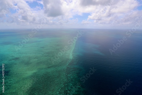 Luftaufnahme über Great Barrier Riff