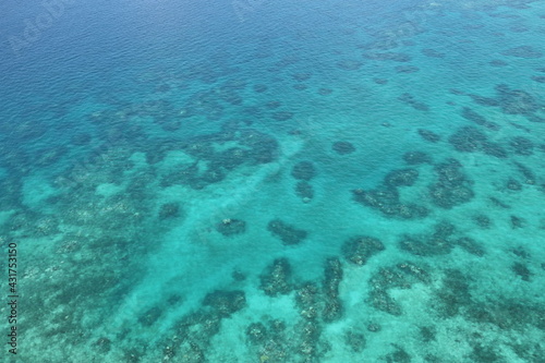 Great Barrier Riff aus der Luft