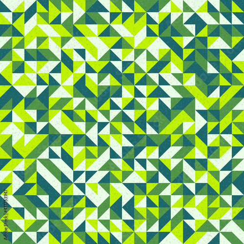 Abstract Geometric Pattern generative computational art illustration