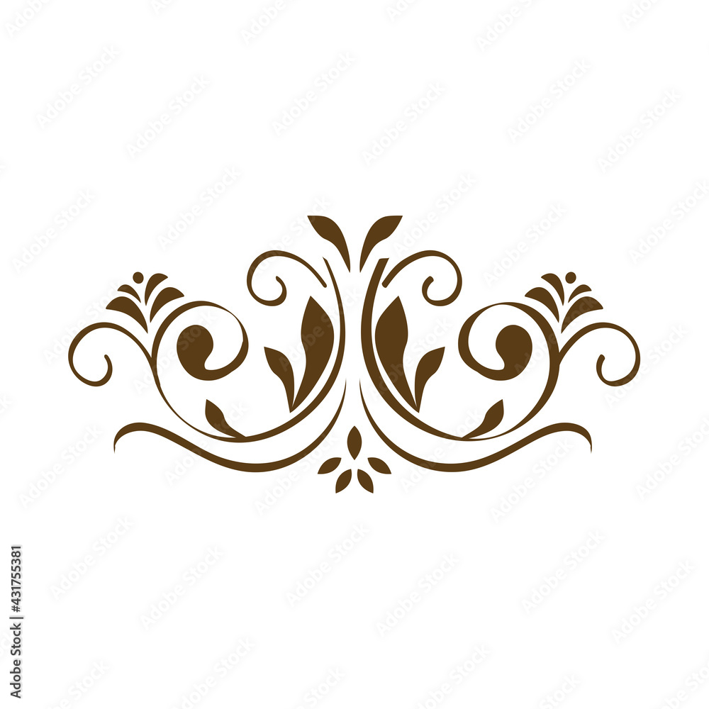 Fototapeta premium divider victorian antique