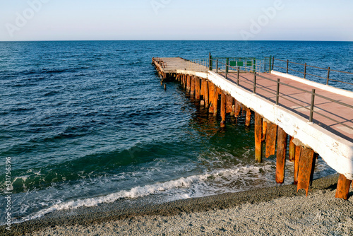 pier on the beach