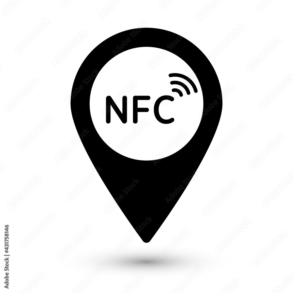 wireless pay sign. Vector wireless pay sign. Vector