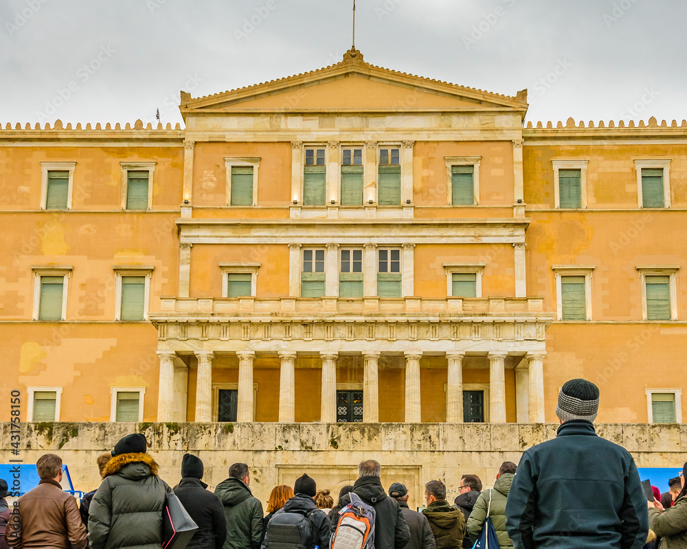 Naklejka premium Syntagma Square, Athens, Greece