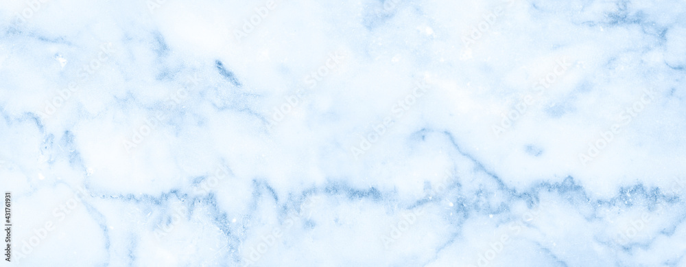 Obraz premium Marble granite blue background wall surface white pattern graphic abstract light elegant gray for do floor ceramic counter texture stone slab smooth tile silver natural for interior decoration.
