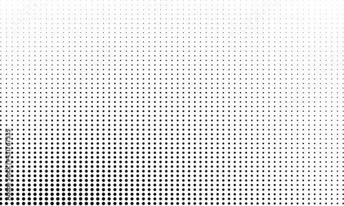 Black and White Small Dots Pattern