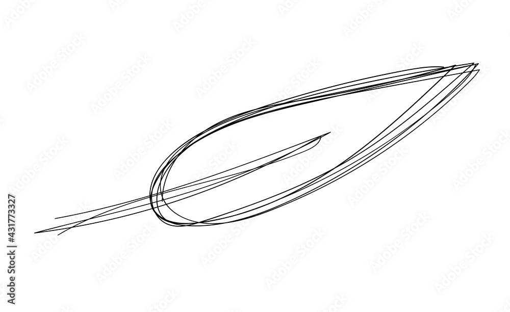 flower leaf hand drawn scribble.floral plant element doddles style. Lateen design element. Continuous line. Vector illustration. isolated flower leaf hand drawn scribble.floral plant element doddles style. Lateen design element. Continuous line. Vector illustration. isolated