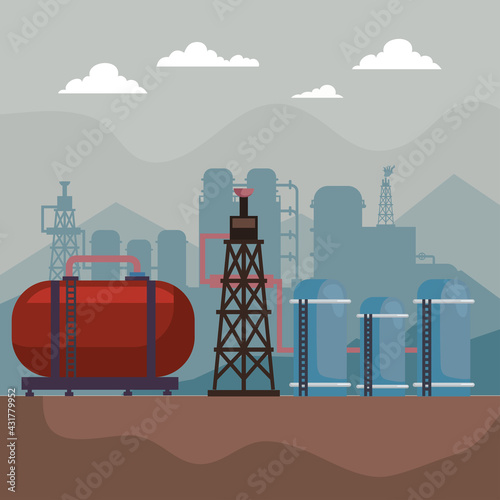 industry fracking scene