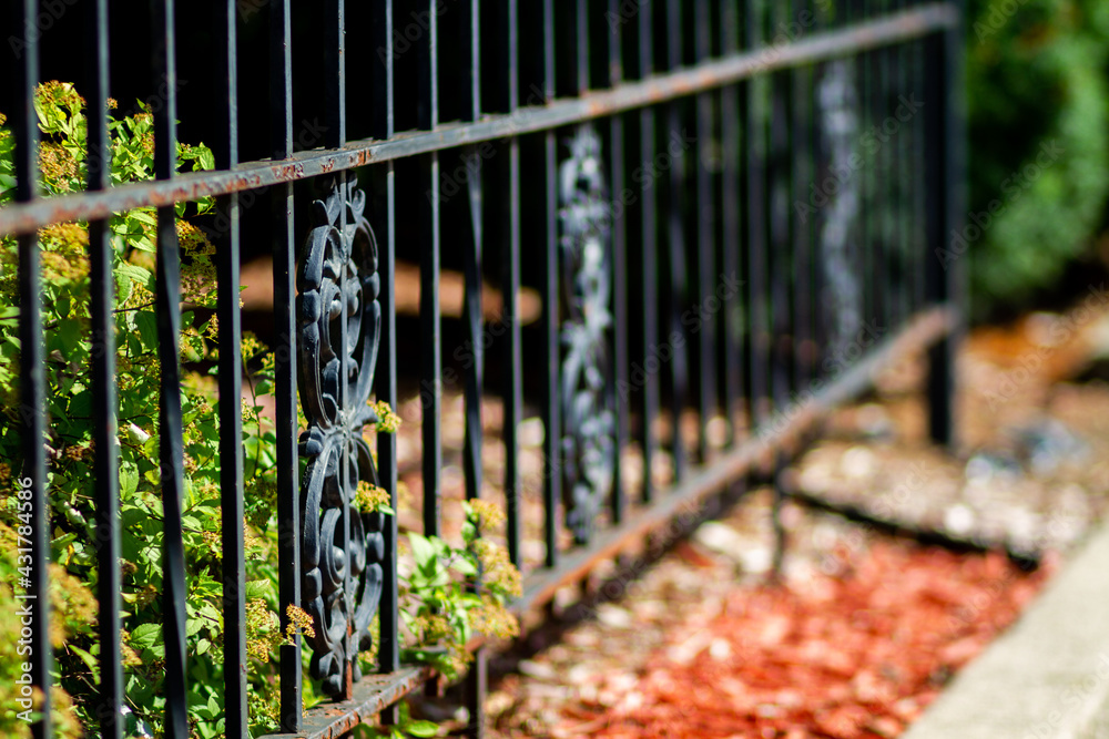Iron Fence in Angola Indiana Iron Fence in Angola Indiana