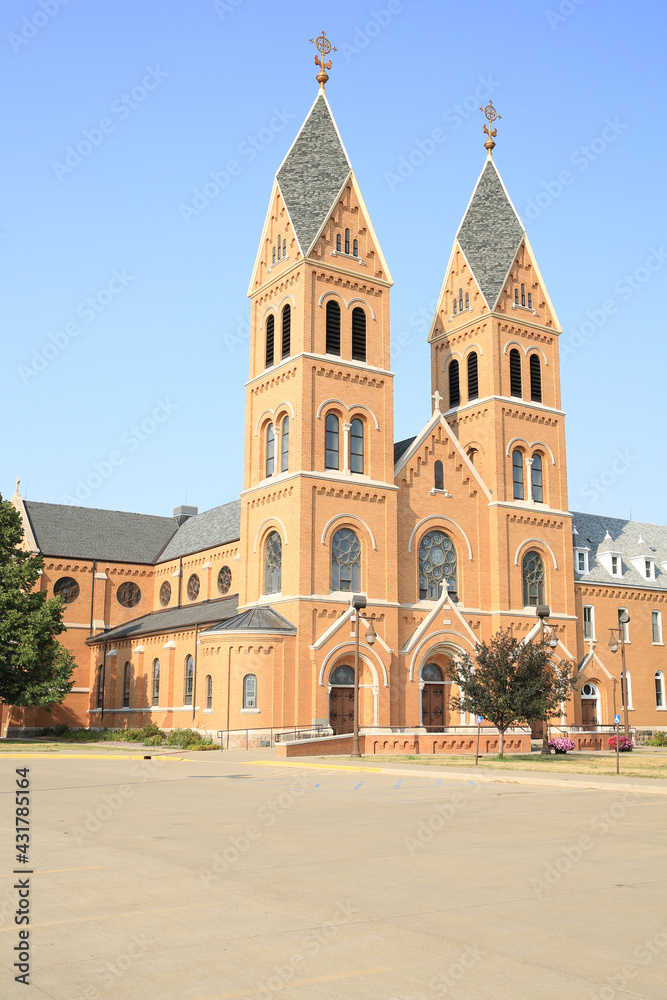 Saint Mary's Church in Richardton, North Dakota, USA