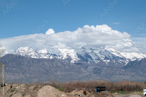 landscape in the mountains