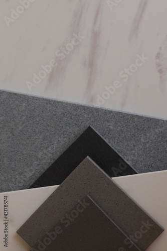 Stone samples as background, close up