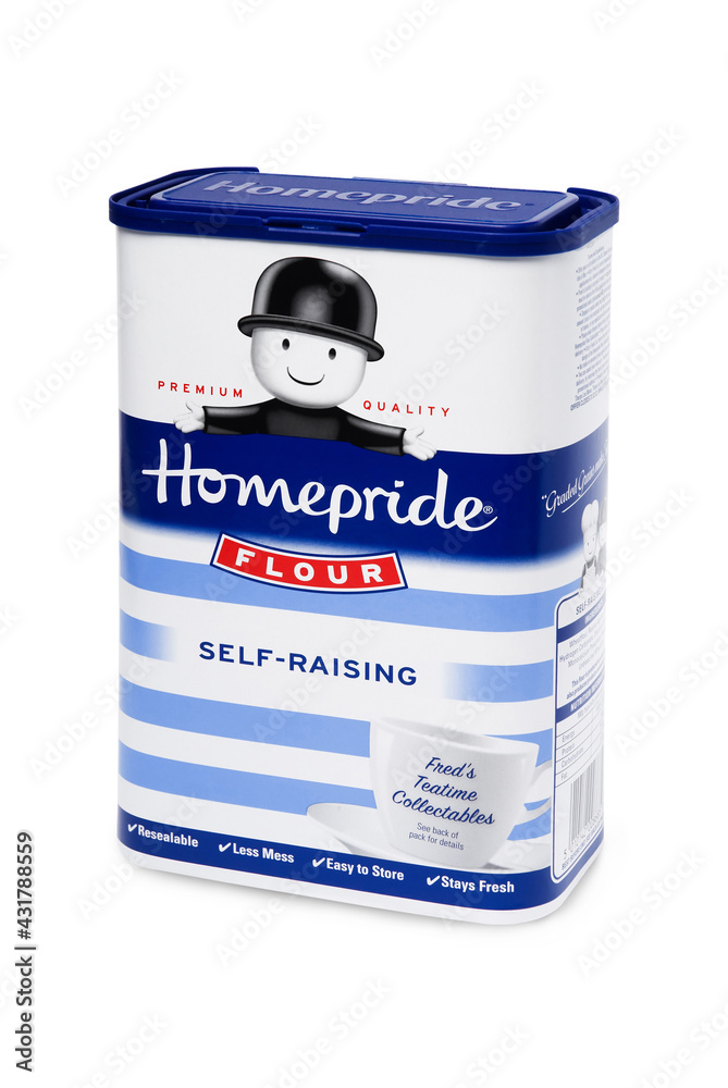 Leeds, United Kingdom July 5th, 2011 Resealable box of Homepride