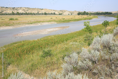Theodore Roosevelt National Park in North Dakota, USA photo