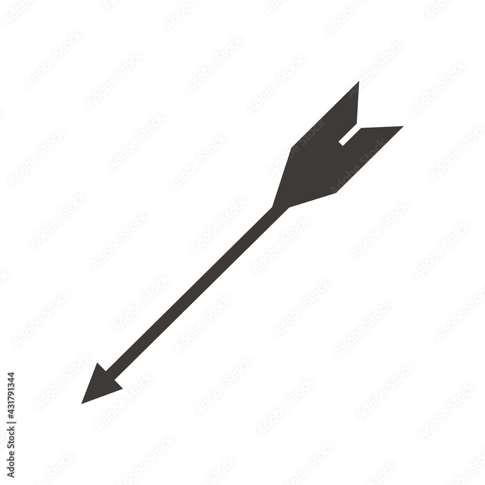 silhouette arrows icons silhouette arrows icons