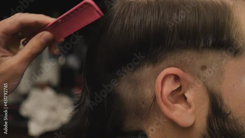 Barber work, hair care