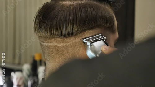Barber work, hair care
