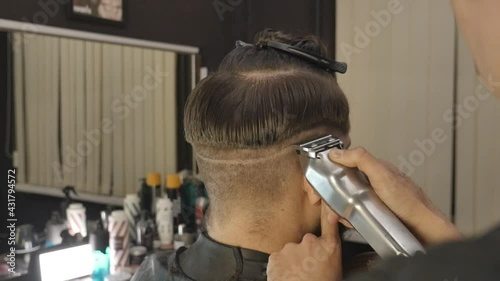 Barber work, hair care