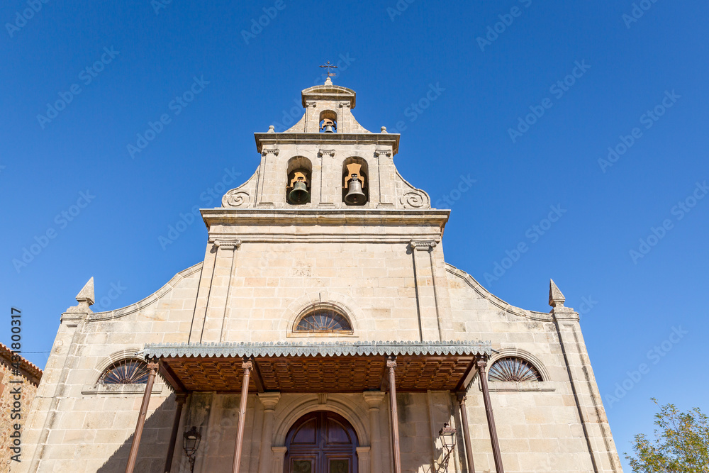 church of the Virgen de la Salud in Barbatona, municipality of Siguenza, province of Guadalajara, Castile La Mancha, Spain