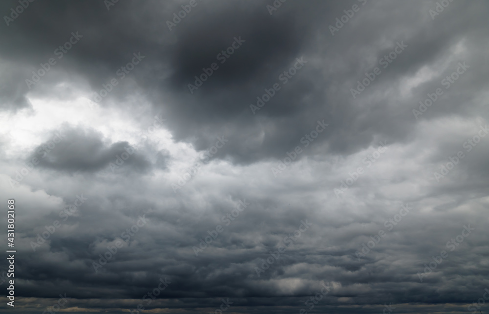 beautiful dark dramatic sky with stormy clouds before the rain beautiful dark dramatic sky with stormy clouds before the rain