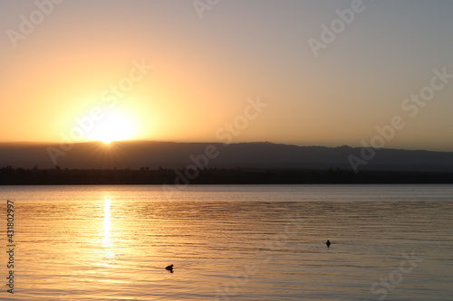 sunset on the lake © Marilina