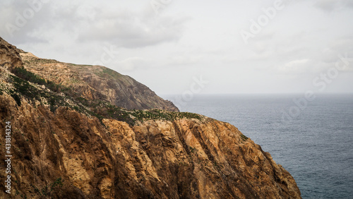 Porto Santo is a Portuguese island 43 kilometres northeast of Madeira Island in the North Atlantic Ocean.