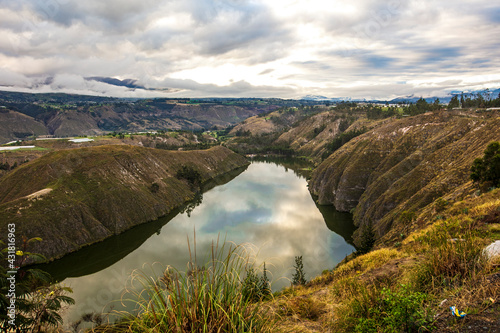 Laguna de Yambo en Salcedo, provincia de Cotopaxi photo