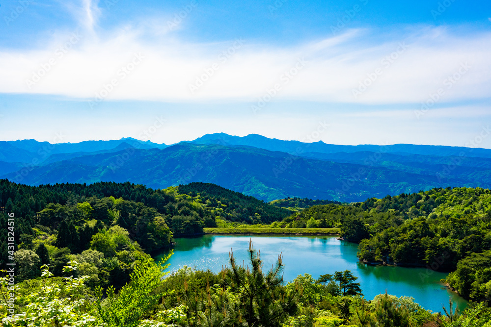 八面山から英彦山