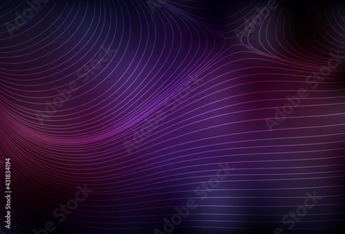 Dark Pink, Yellow vector template with repeated sticks.