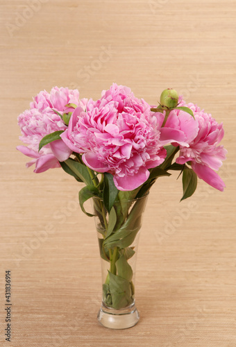 Wallpaper Mural bouquet of peonies Torontodigital.ca