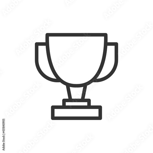 Trophy line icon in trendy style.