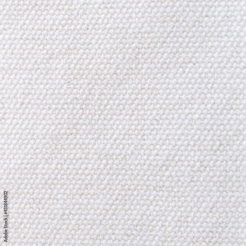 Close up white fabric texture and background with copy space