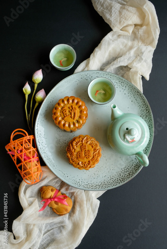 Chinese pastries for children eaten during Mid-Autumn Festival / Animated Shaped Pastries / Usually plain but some have red bean and lotus paste fillings