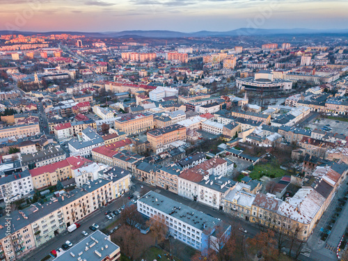 Aerial panorama of Kielce © Henryk Sadura