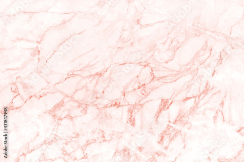 Rose gold marble seamless glitter texture background, counter top view of tile stone floor in natural pattern.
