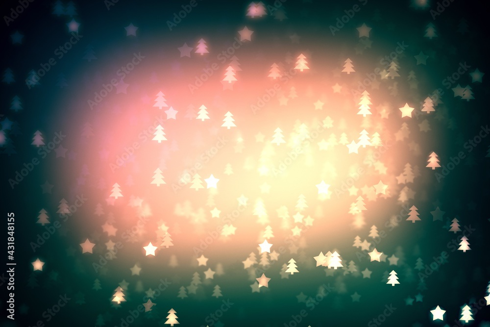Christmas tree star background xmas, new sparkle.
