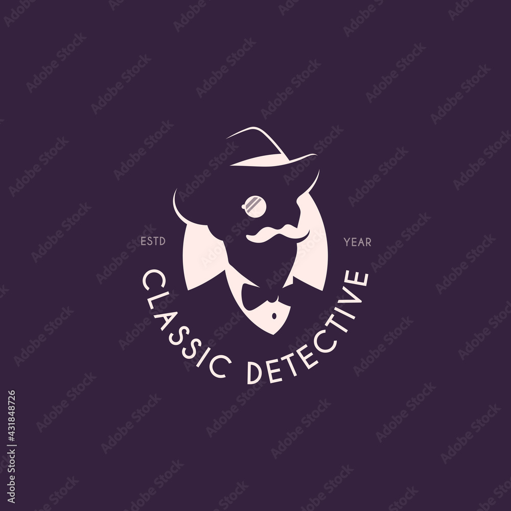 Fototapeta premium Gentleman logo