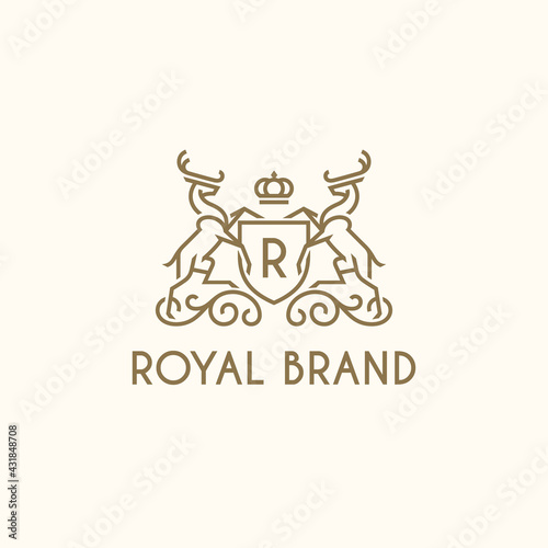 Heraldic deer