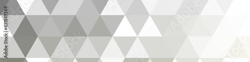 Abstract color Low-Polygones Generative Art background illustration