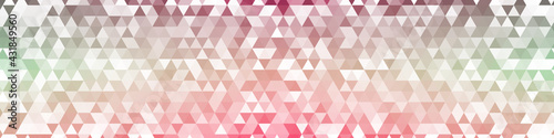Abstract color Low-Polygones Generative Art background illustration