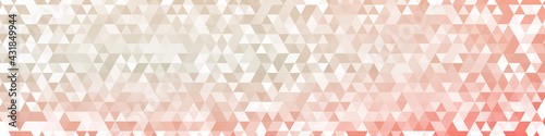 Abstract color Low-Polygones Generative Art background illustration