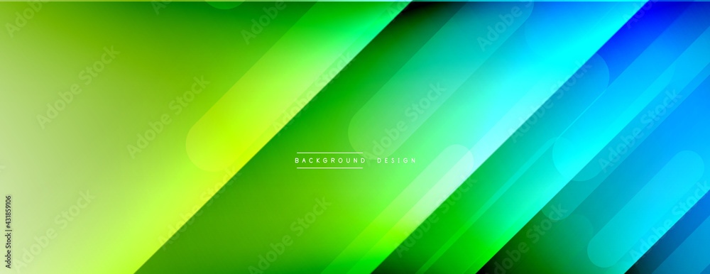 Dynamic lines abstract background. 3D shadow effects and fluid gradients. Modern overlapping forms Dynamic lines abstract background. 3D shadow effects and fluid gradients. Modern overlapping forms