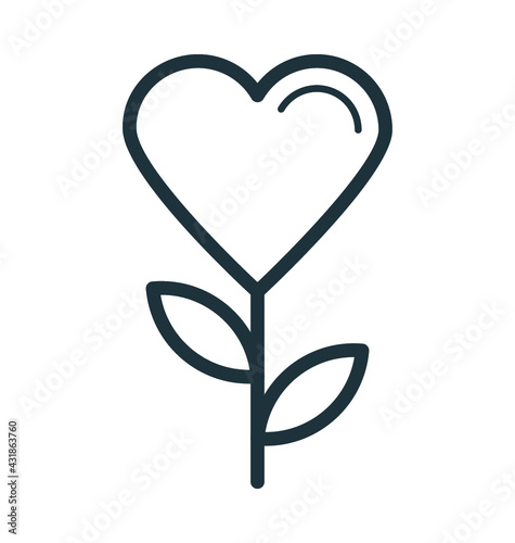 Heart Flower 