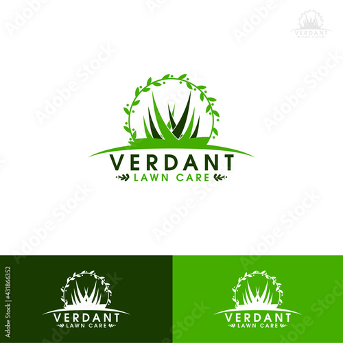 Garden Care Logo Design. Vector Lawn Care Logo. Gardening  Service's 