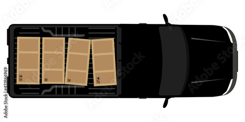 Logistics and delivery service concept