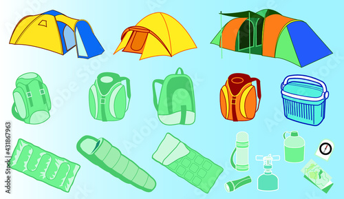 matériel randonnée camping