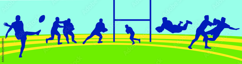 Fototapeta premium rugby